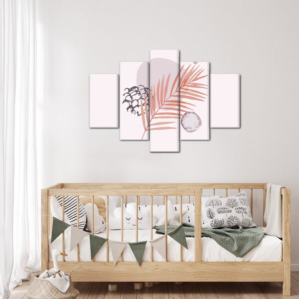 Slika - Ljubičasti minimalizam N⁰3 (150x105 cm)