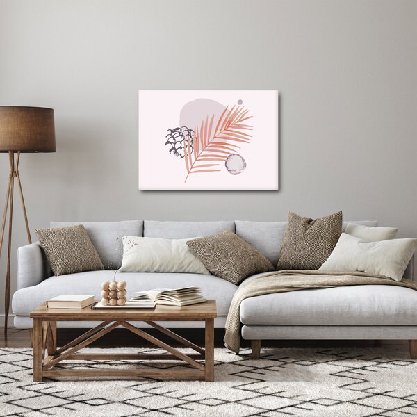 Slika - Ljubičasti minimalizam N⁰3 (70x50 cm)