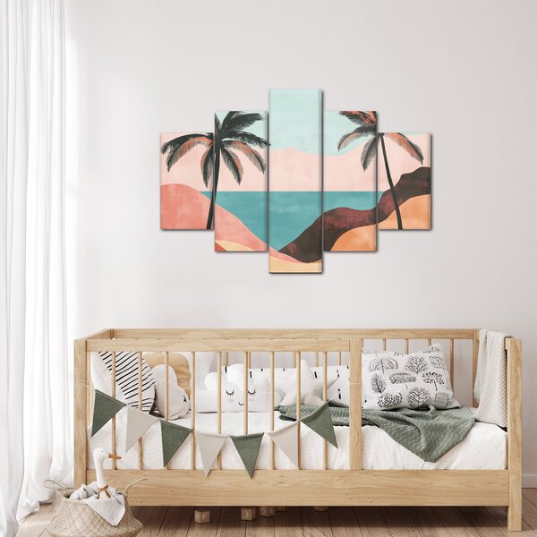 Slika - Palme uz more (150x105 cm)