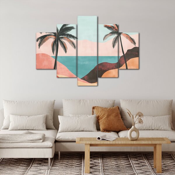 Slika - Palme uz more (150x105 cm)
