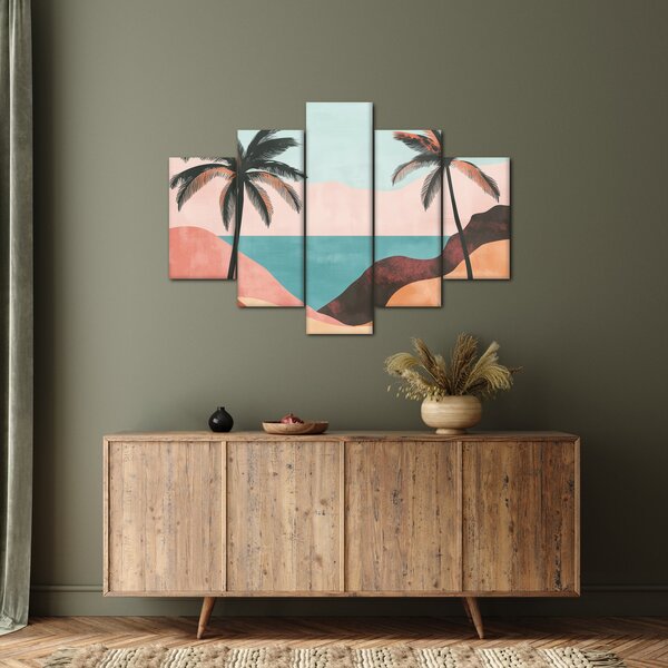 Slika - Palme uz more (150x105 cm)