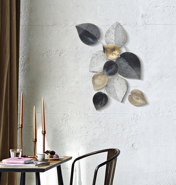 Zidni ukras Half Leaf -B-