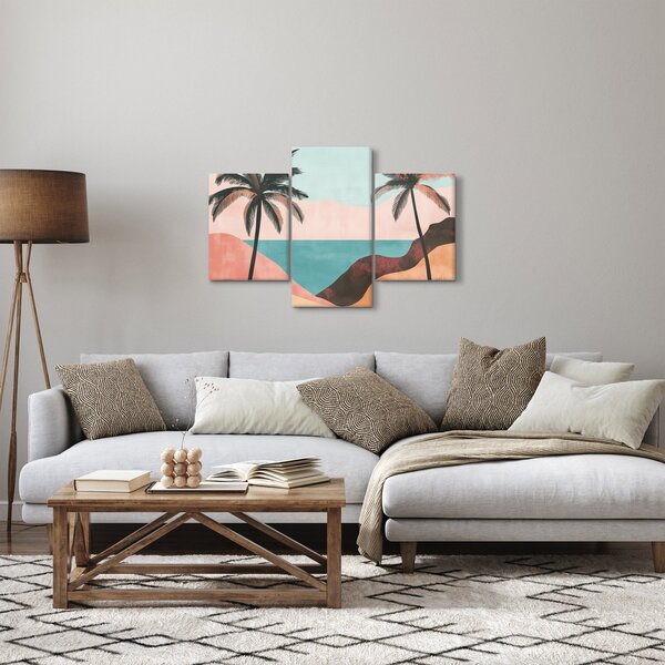 Slika - Palme uz more (90x60 cm)