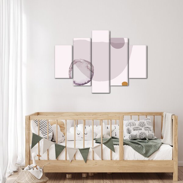 Slika - Ljubičasti minimalizam N⁰2 (150x105 cm)
