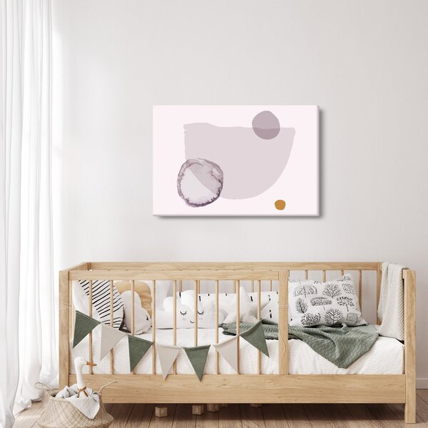 Slika - Ljubičasti minimalizam N⁰2 (90x60 cm)