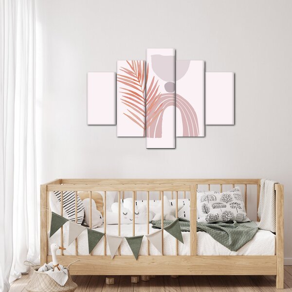 Slika - Ljubičasti minimalizam N⁰1 (150x105 cm)