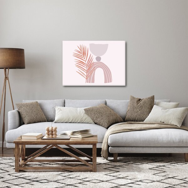Slika - Ljubičasti minimalizam N⁰1 (70x50 cm)