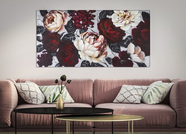 Slika White/Red Flower Lightback