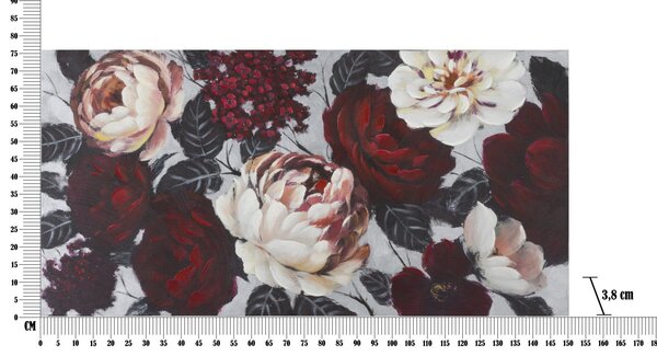 Slika White/Red Flower Lightback