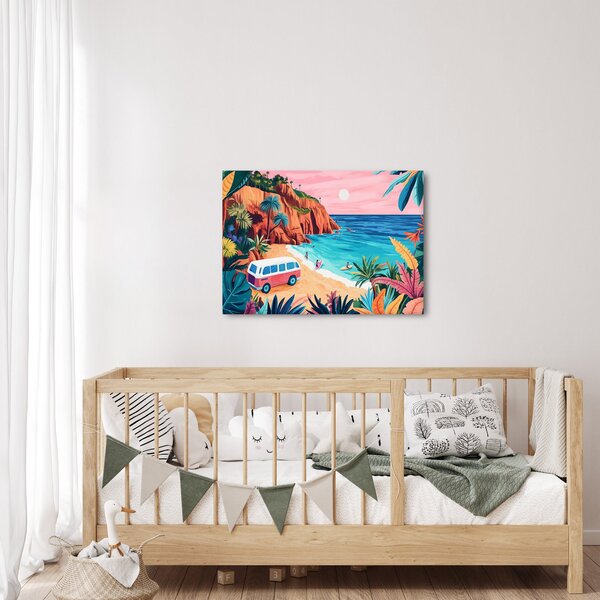 Slika - Karavan uz ocean (70x50 cm)