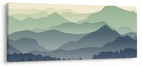 Slika - Šumska planina (120x50 cm)