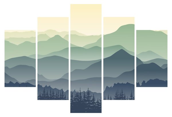 Slika - Šumska planina (150x105 cm)