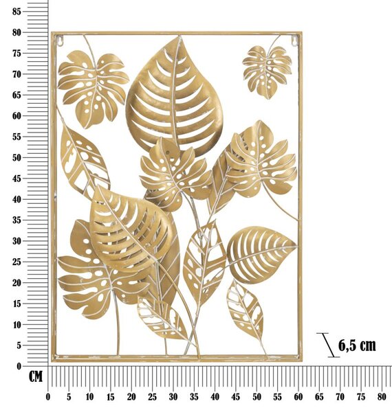 Zidni ukras Jungle Ret. 60X80X6.5