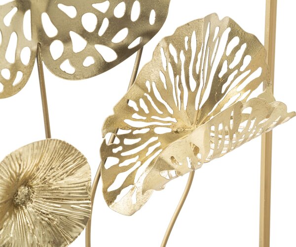 Zidni ukras Gold Flowers