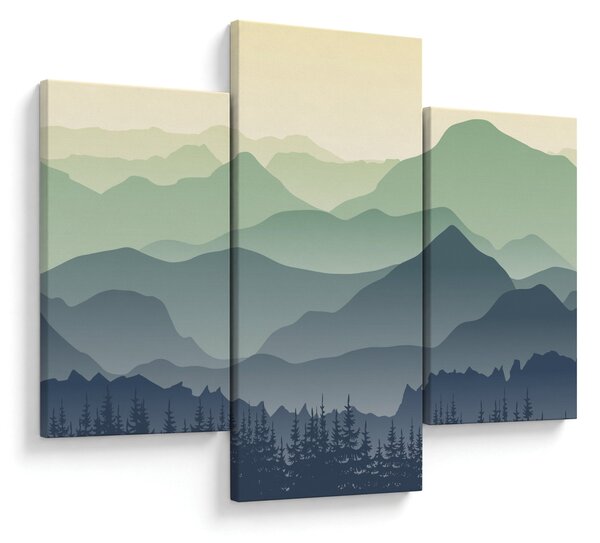 Slika - Šumska planina (90x60 cm)