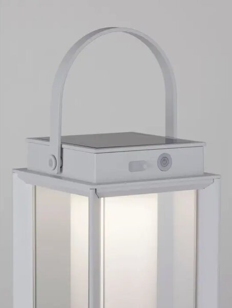 VERHAL VANJSKA PRIJENOSNA STOLNA LAMPA LED 2W/3000K/200lm/IP54/BIJELA SOLAR NL9002861
