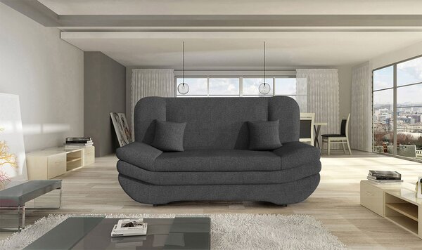 Zondo.hr Sofa na razvlačenje Lehti (tamnosiva) (s prostorom za odlaganje). 1105560