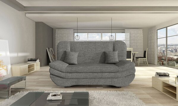 Zondo.hr Sofa na razvlačenje Lehti (siva) (s prostorom za odlaganje). 1105559