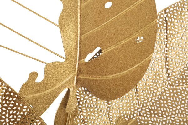 Zidni ukras Autumn Leaf Gold