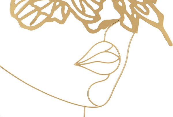 Zidni ukras Gold Face