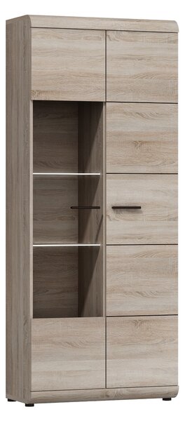 Zondo.hr Vitrina Lincoln 80V (hrast sonoma). Akcija -19%. 614050