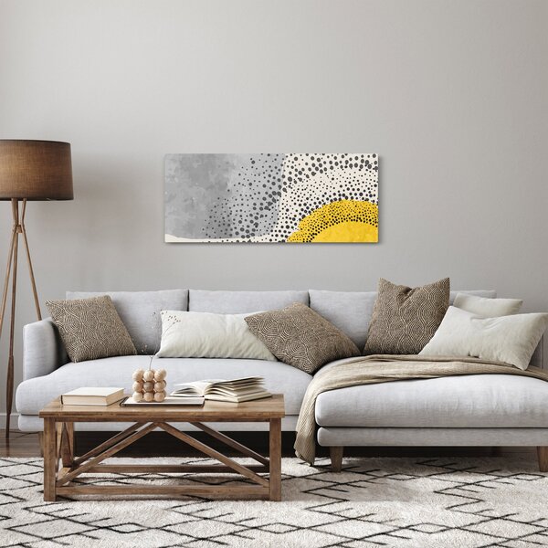 Slika - Apstraktna slika plaže N⁰3 (120x50 cm)