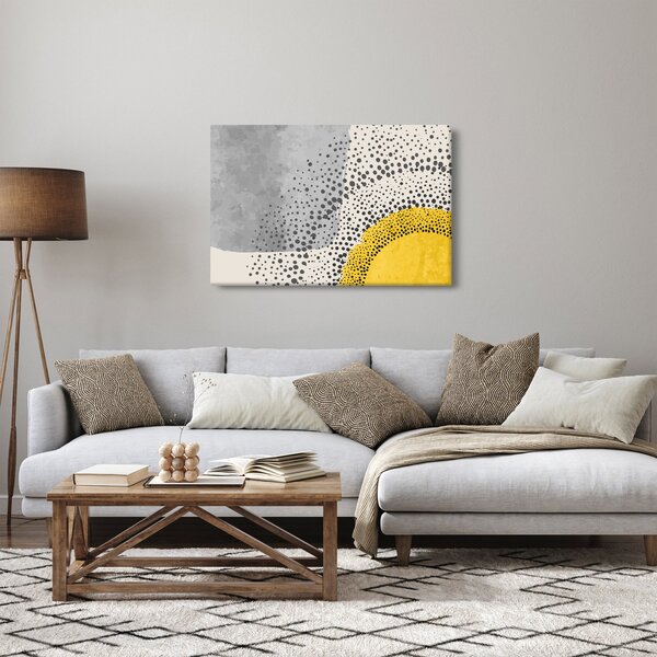 Slika - Apstraktna slika plaže N⁰3 (90x60 cm)