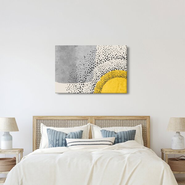 Slika - Apstraktna slika plaže N⁰3 (90x60 cm)