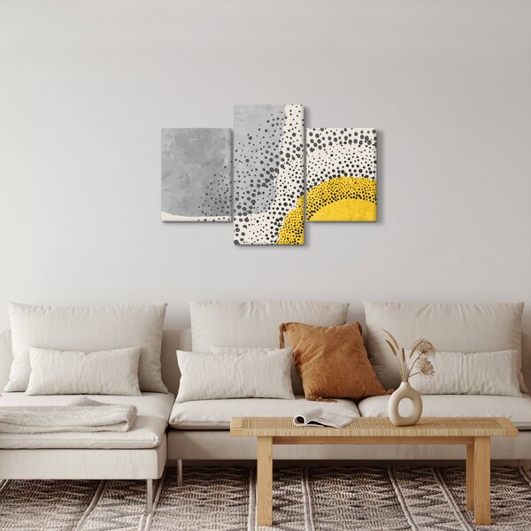 Slika - Apstraktna slika plaže N⁰3 (90x60 cm)