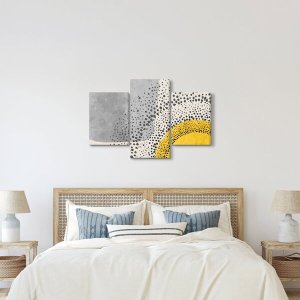 Slika - Apstraktna slika plaže N⁰3 (90x60 cm)