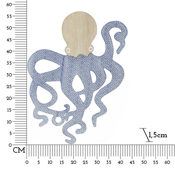 Zidni ukras Octopus