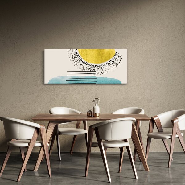 Slika - Apstraktna slika plaže N⁰2 (120x50 cm)