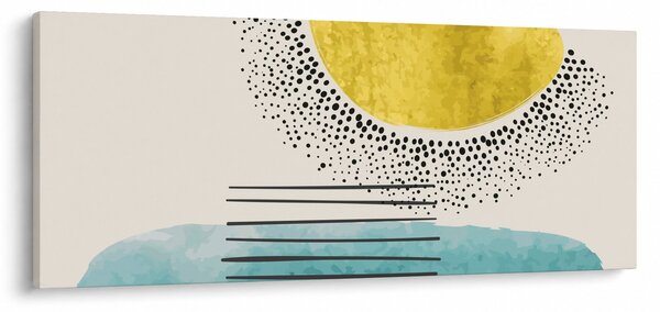 Slika - Apstraktna slika plaže N⁰2 (120x50 cm)