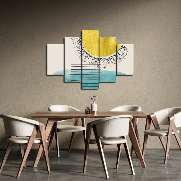 Slika - Apstraktna slika plaže N⁰2 (150x105 cm)
