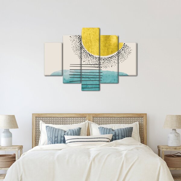 Slika - Apstraktna slika plaže N⁰2 (150x105 cm)