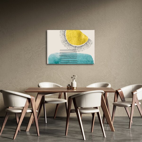 Slika - Apstraktna slika plaže N⁰2 (70x50 cm)
