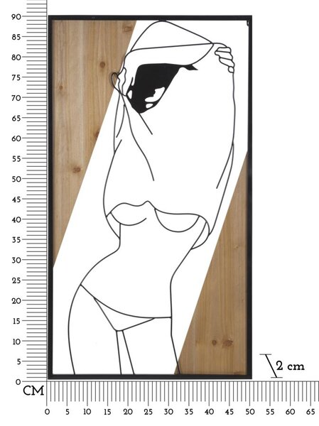 Zidni ukras Strip -B-