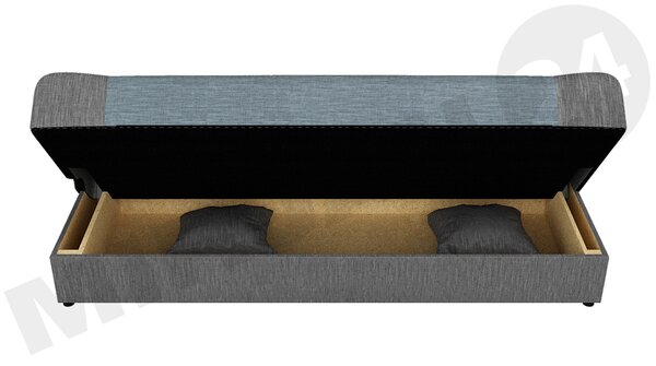 Zondo.hr Sofa Magnus (siva + crna). 1122540