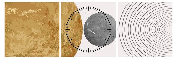 Slika - Rustikalni lukovi N⁰4 (sa satom) (90x30 cm)