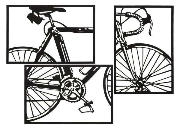 Zidni ukras Bike Set