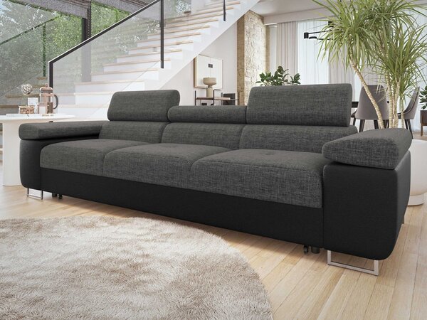 Zondo.hr Sofa Terazuro (crna + tamnosiva). 1123133