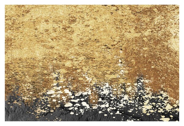 Slika - Zlatna struktura N⁰3 (90x60 cm)