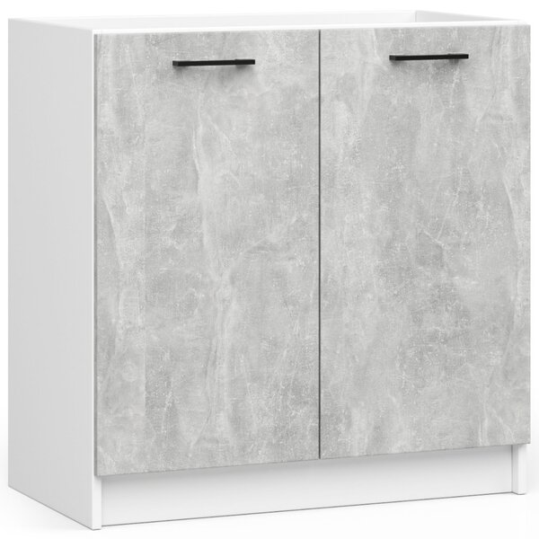 Zondo.hr Kuhinja 180 cm Ozara IV (bijela + beton). Akcija -15%. 1071175