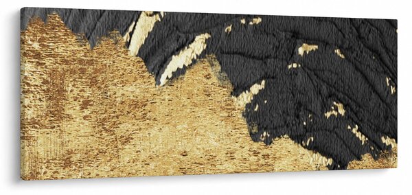 Slika - Zlatna struktura N⁰1 (120x50 cm)