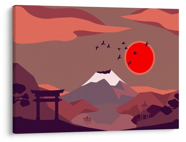 Slika - Planine Fuji (70x50 cm)
