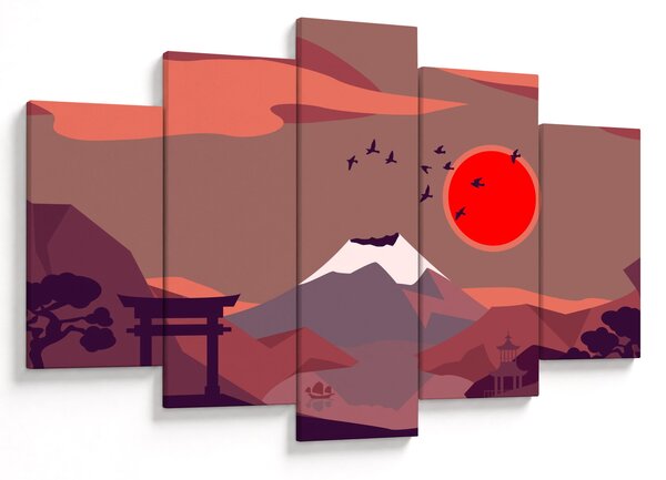 Slika - Planine Fuji (150x105 cm)