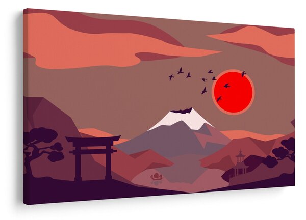 Slika - Planine Fuji (90x60 cm)