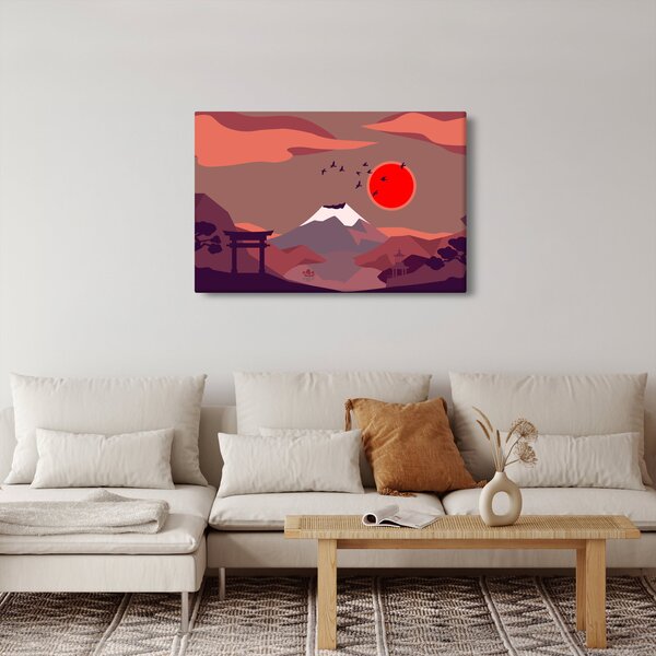 Slika - Planine Fuji (90x60 cm)