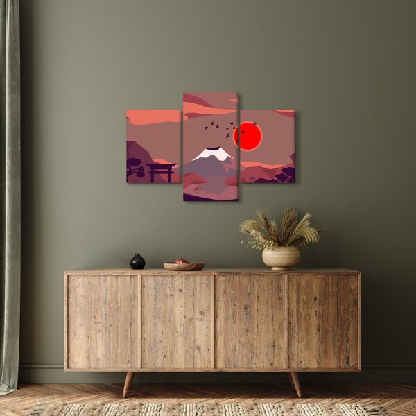 Slika - Planine Fuji (90x60 cm)
