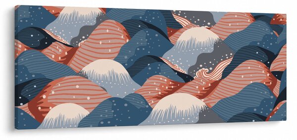 Slika - Japanski valovi (120x50 cm)